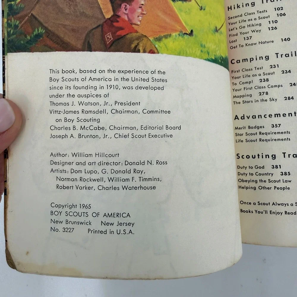 Vintage Book - Boy Scout Handbook